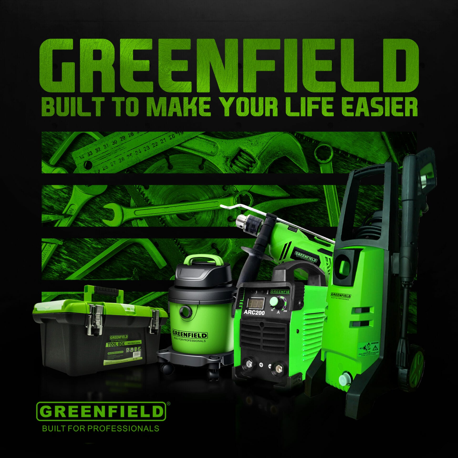 Greenfield built to make your life easier.