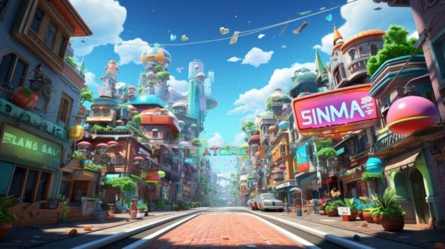 A city with a lot of digital marketing agencies.