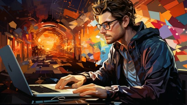 Harnessing the Power of Advertising Agencies in the Philippines | Lime Digital Asia An image of a man using a laptop.