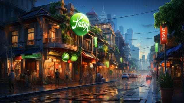 The Incredible Benefits of Outsourcing Content Writing Services to the Philippines | Lime Digital Asia An image of a city street in the rain.