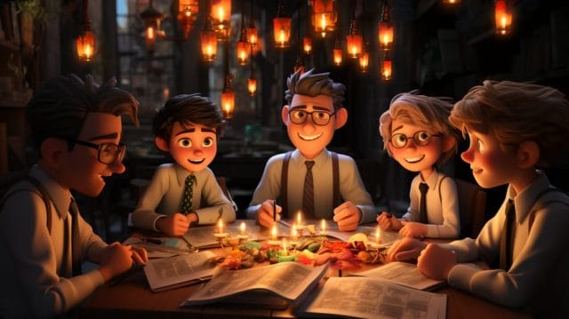 How to Choose the Right Digital Marketing Agency for Your Philippine Business | Lime Digital Asia A group of people sitting around a table with candles.