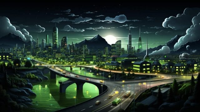 The Top Social Media Platforms for Digital Marketing in the Philippines | Lime Digital Asia A city at night.